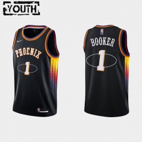 Camisetas Niños Phoenix Suns Devin Booker 1 Nike 2021-22 City Edition Swingman
